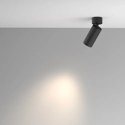 Спот с 1 лампой Artisan C082CL-01-GU10-B Maytoni чёрный  в стиле современный хай-тек  фото 4